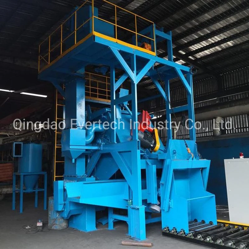 Rotary Barrel Drum Type Shot Blasting Sandblasting Machine