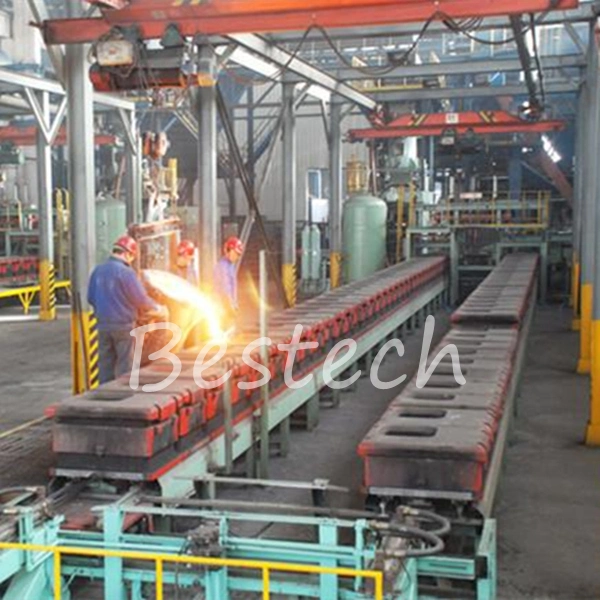 Green Sand Casting Reclamation Preparation Production Line Plant for Foundry