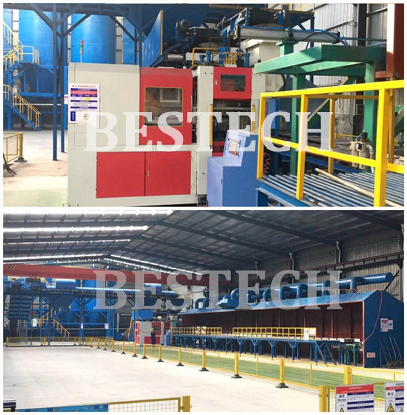 Cheap Price Automatic Horizontal Green Sand Molding Line, Flaskless Molding Machine